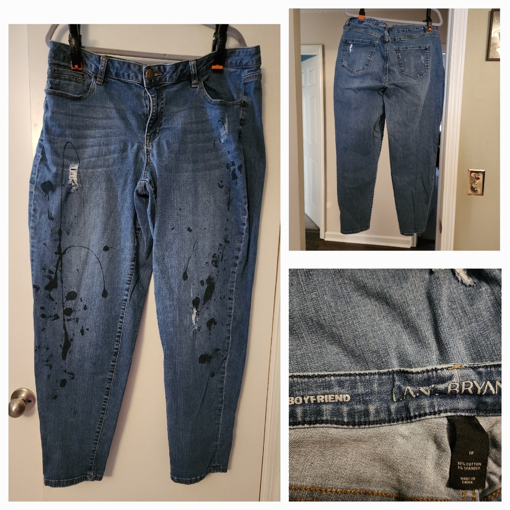 Lane Bryant boyfriend jeans size 18